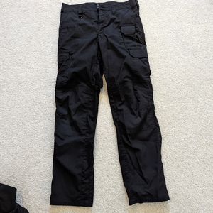 5.11 black tactical pants size 10